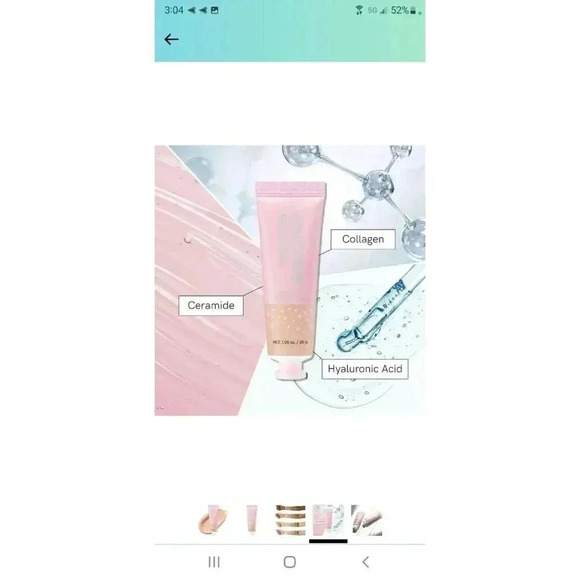 Unicorn Glow Hydrating Foundation 11 Nutmeg 1.06oz - Picture 3 of 4